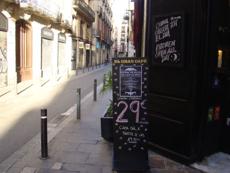 El Gran caffe in Barcelona
