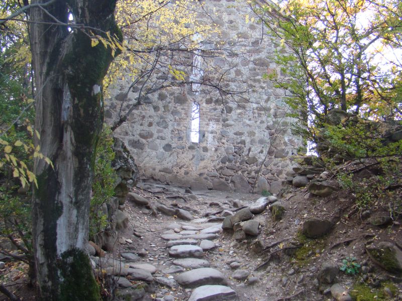 Ruins of Orthodox church at Tsinandali