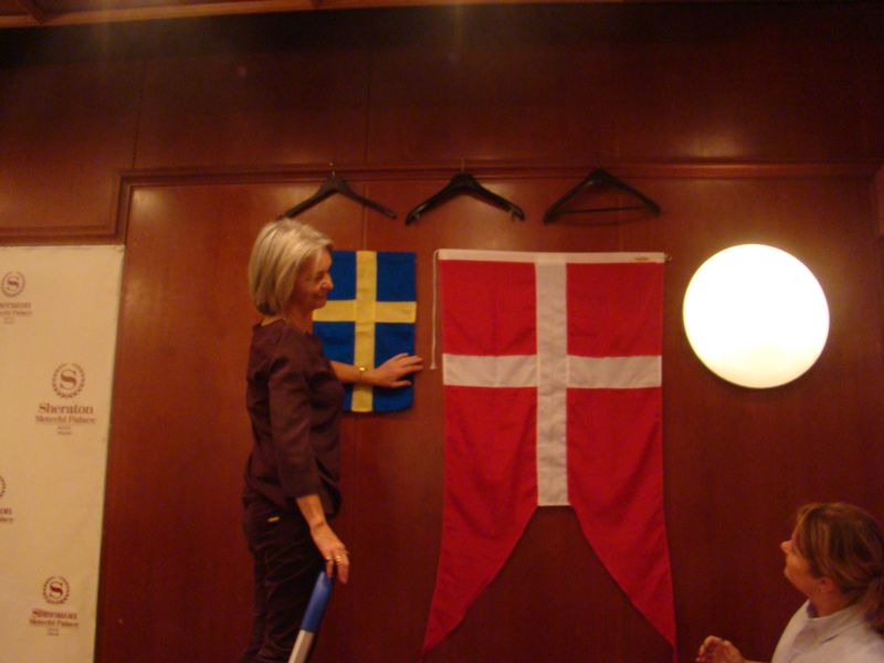 Danes or Swedes are preparing their stand