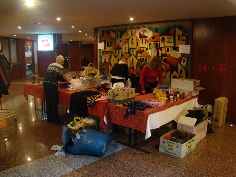 Handicrafts are being prepared for selling