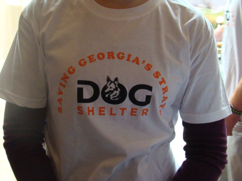 Volunteers from Dog shelter