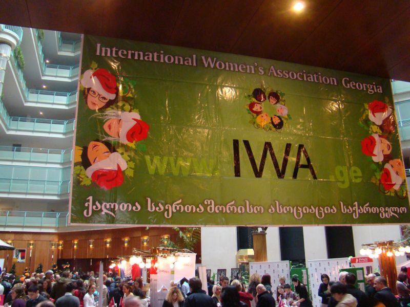 Banner of IWA (International Women associations Georgia)