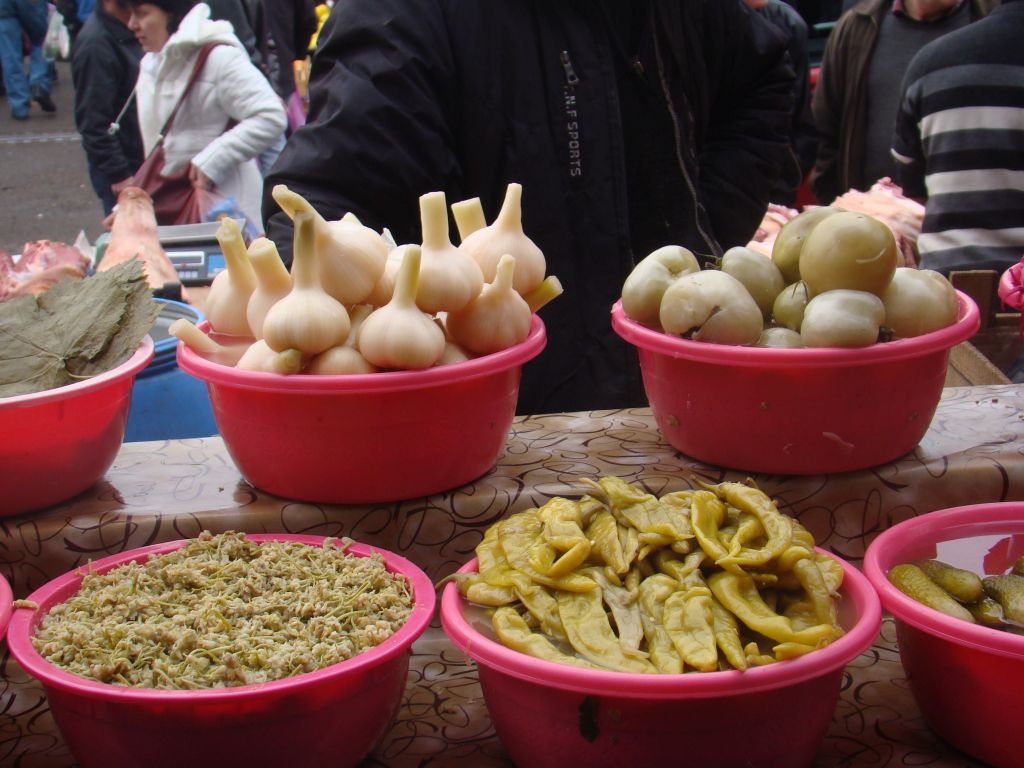 Pickles at Tbilisi market