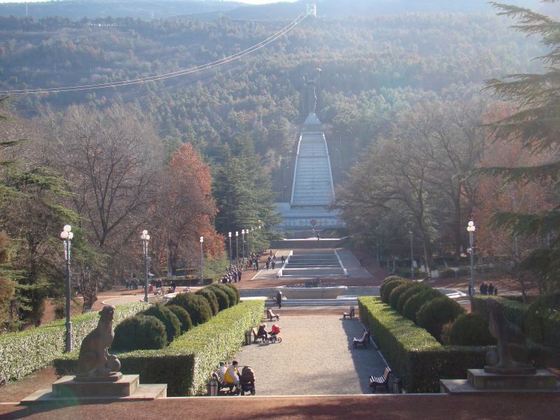 Memorial at Vake park