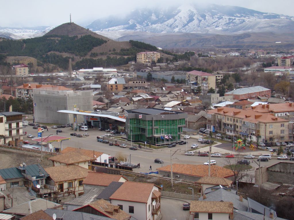 View to Akhaltsikhe town from Rabati fortress 