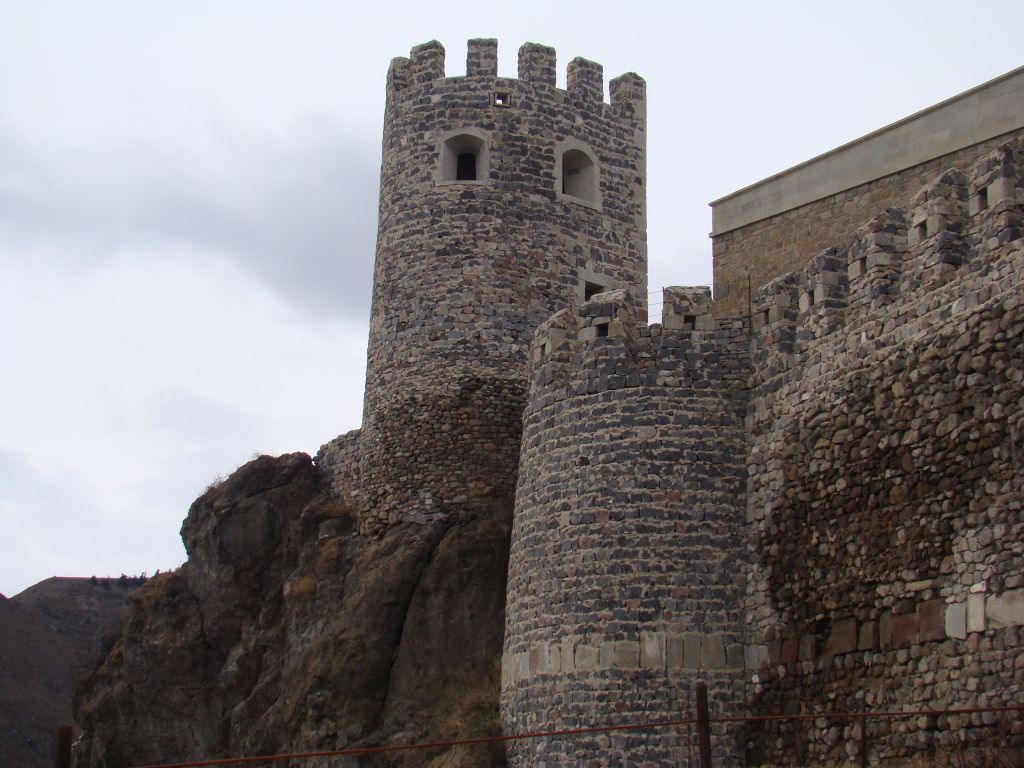 Rabati Fortress Towers built in rocks