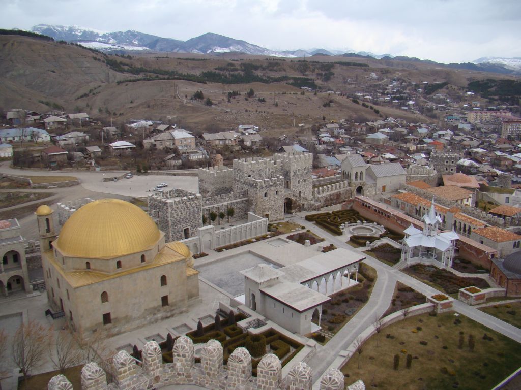 View to Rabati complex from flag tower