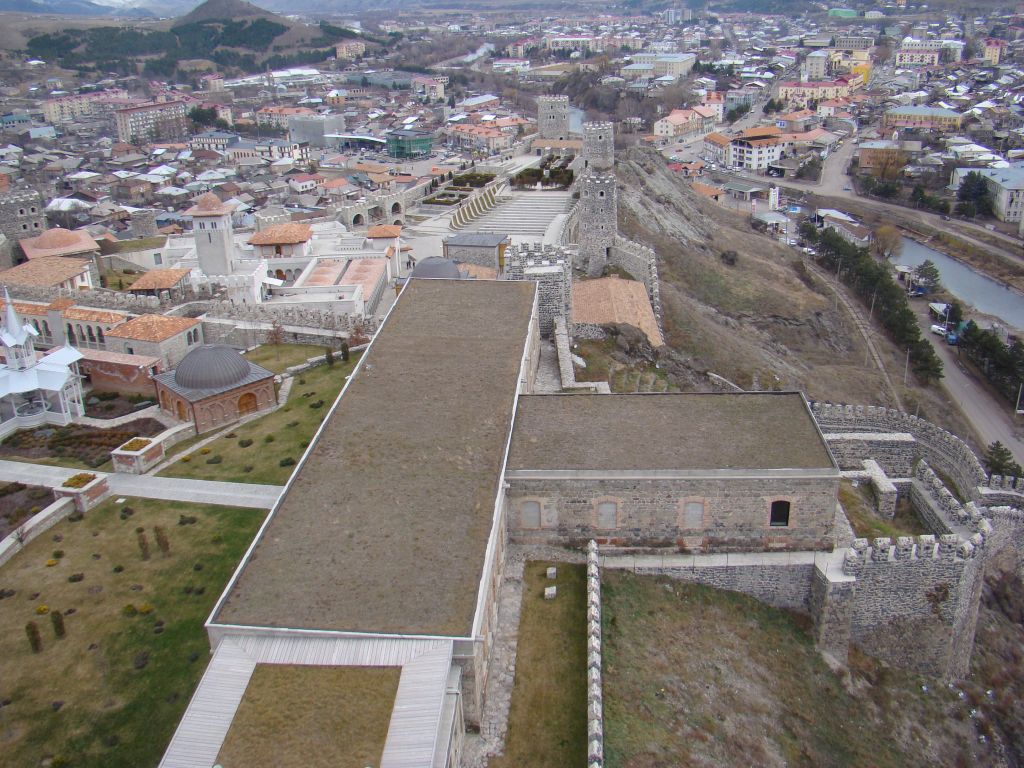 View to Rabati complex from flag tower