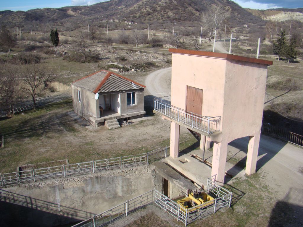 View from a Dam building near Sagarajo