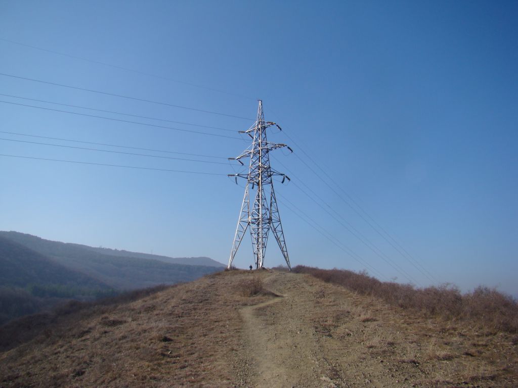 Transformer on Tbilisi hiking trail