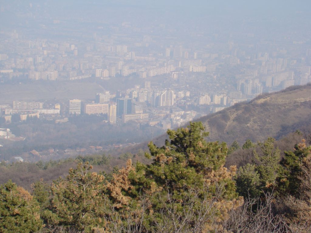 Another angle of Tbilisi city