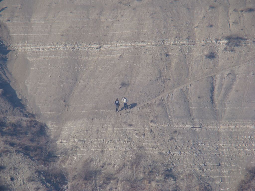 Kids playing on a Rocks