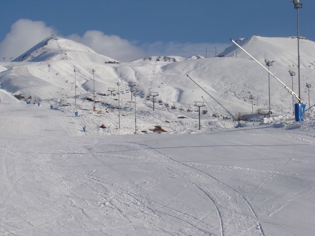 Gudauri skiing slopes