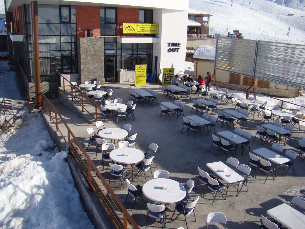 Cafeteria Time Out at Gudauri