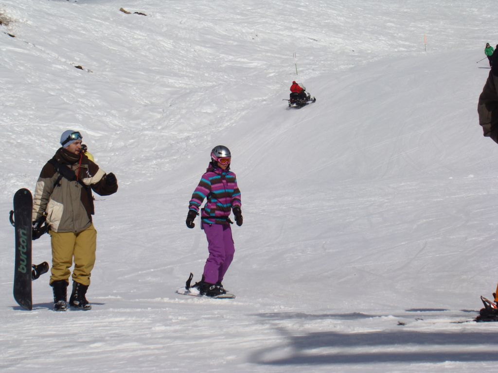 At Gudauri skiing resort