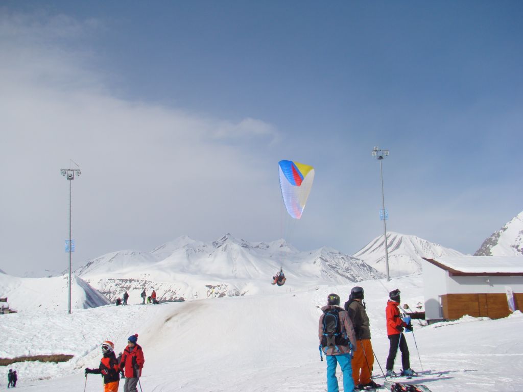 Paragliding at Gudauri