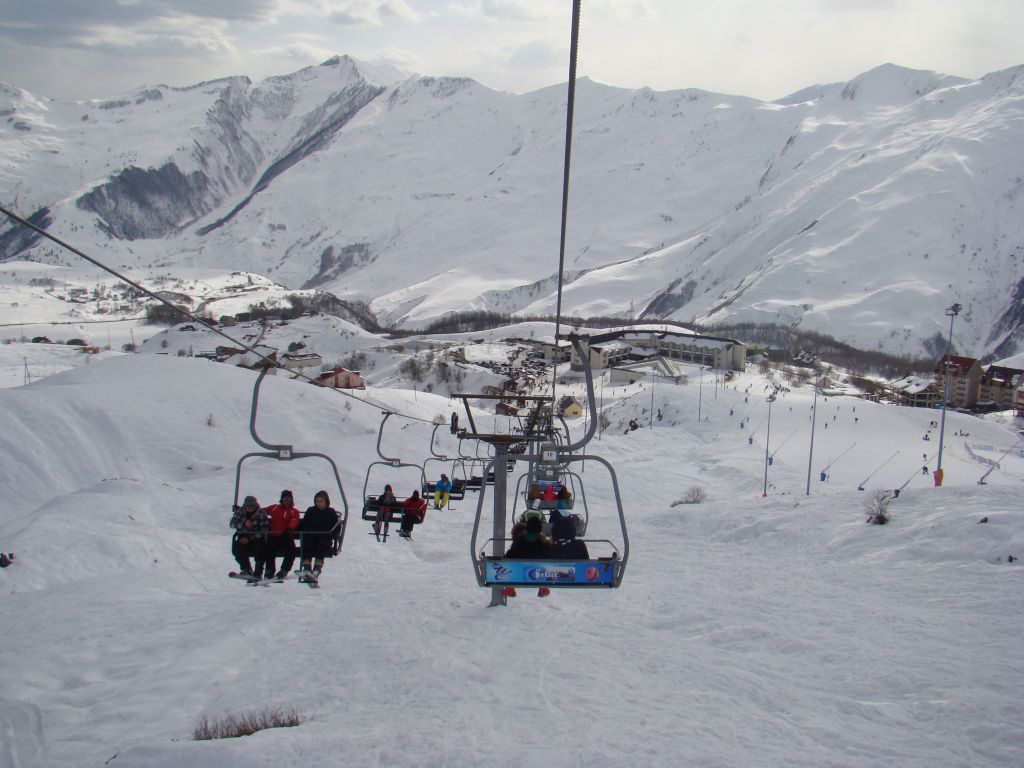 Gudauri ski lifts