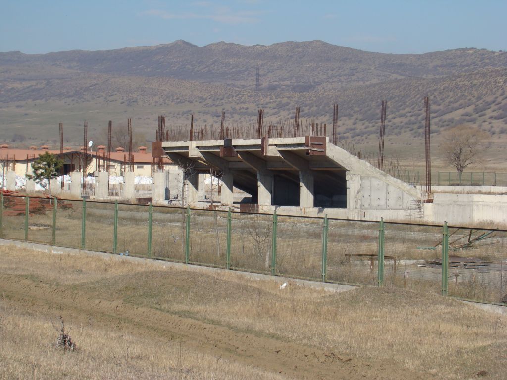 Construction works at Tbilisi Hippodrom