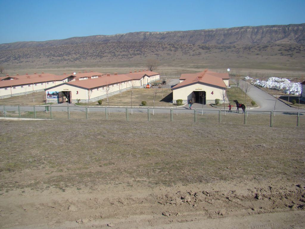 Horse stables at Tbilisi hippodrome