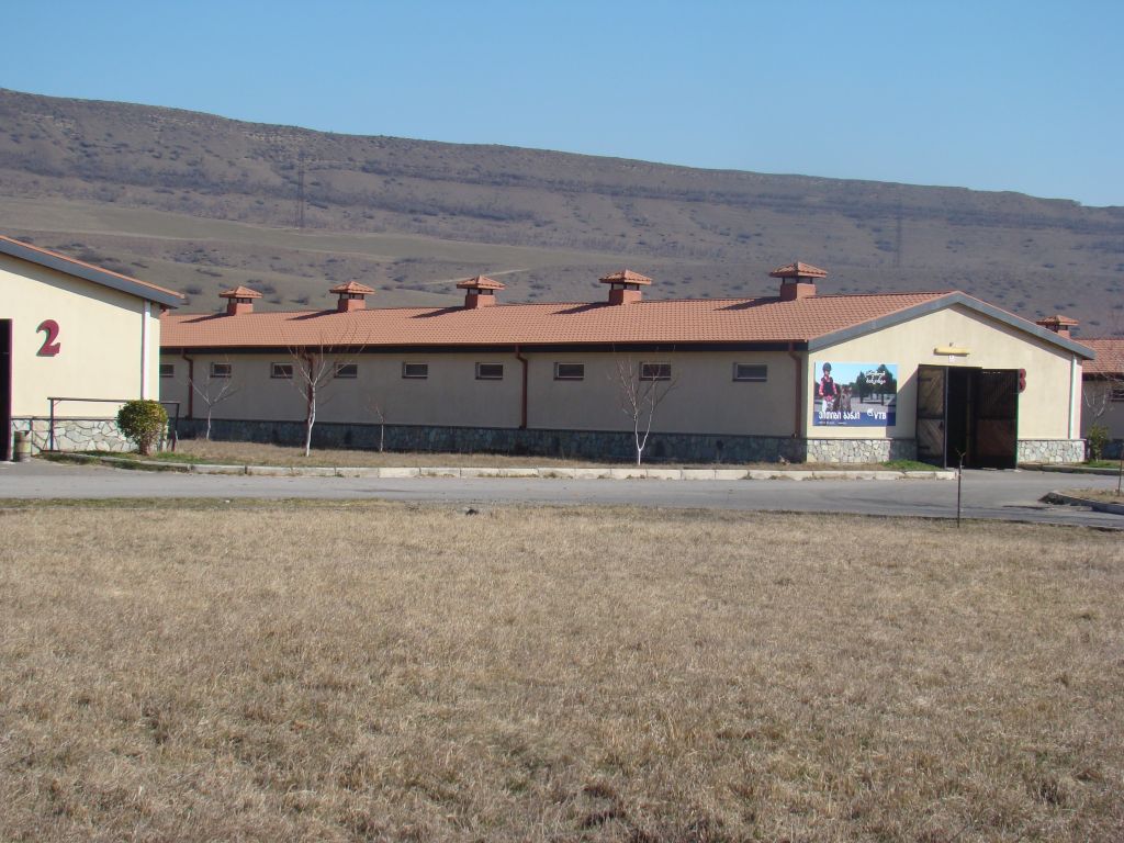 Horse stables at Tbilisi Hippodrom