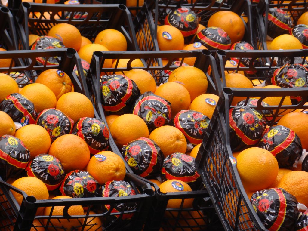 Oranges at Tbilisi market