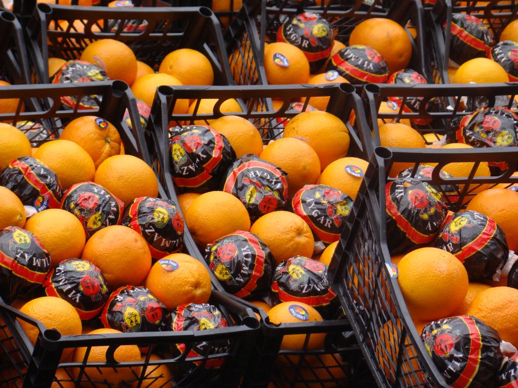 Oranges at Tbilisi market
