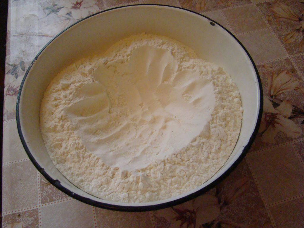 Add Flour to a bowl