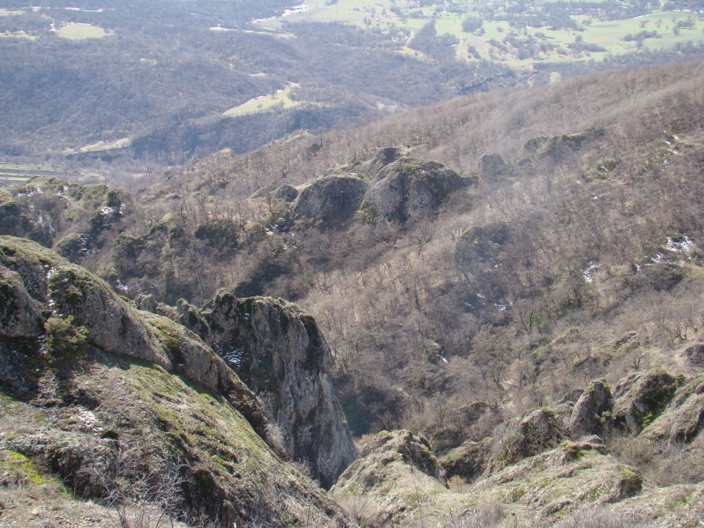 View from Birtvisi Canyon