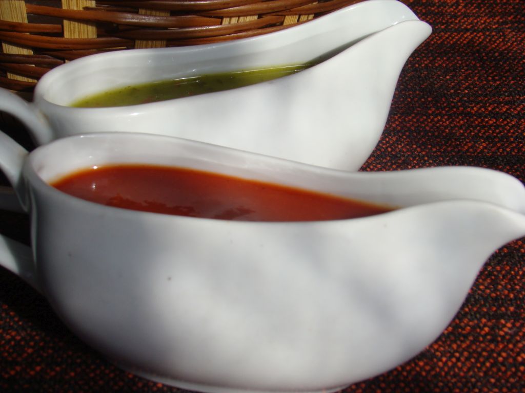 Tkemali and Sacebeli sauces