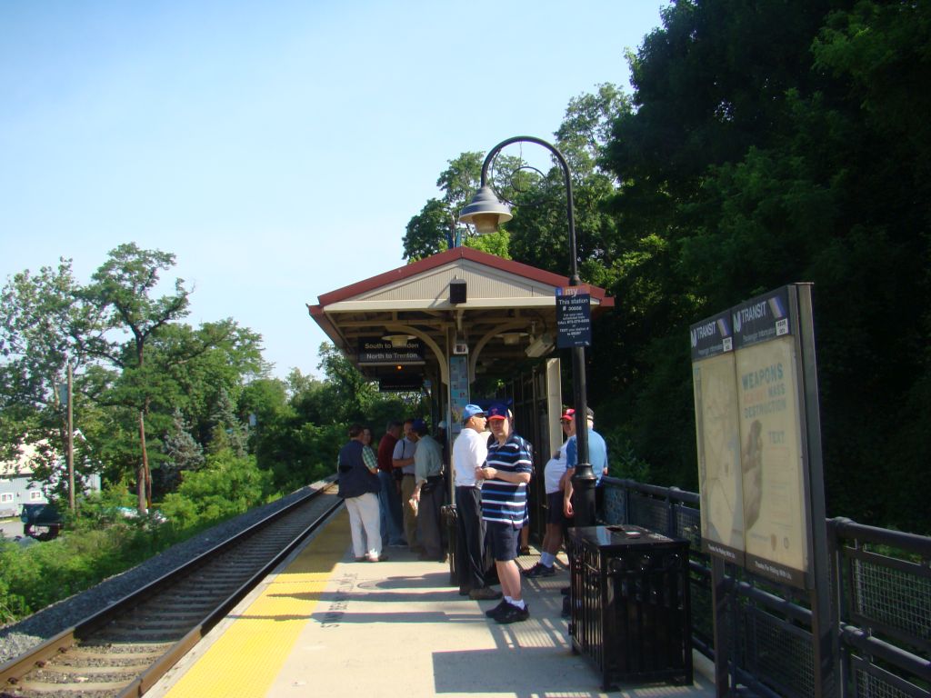 Railway station in Bordentown