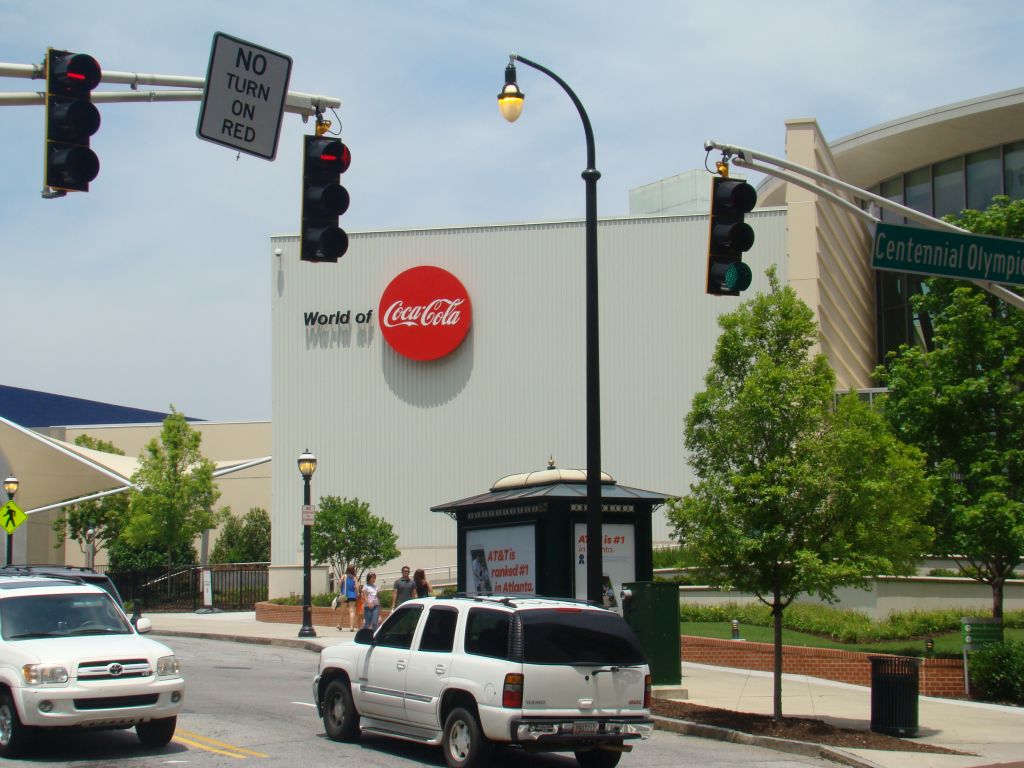 World of Coca Cola Museum in Atlanta, Georgia