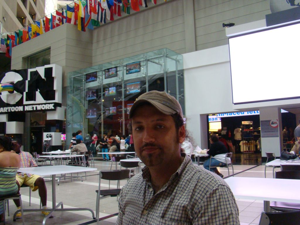 Author of this blog captured at CNN center