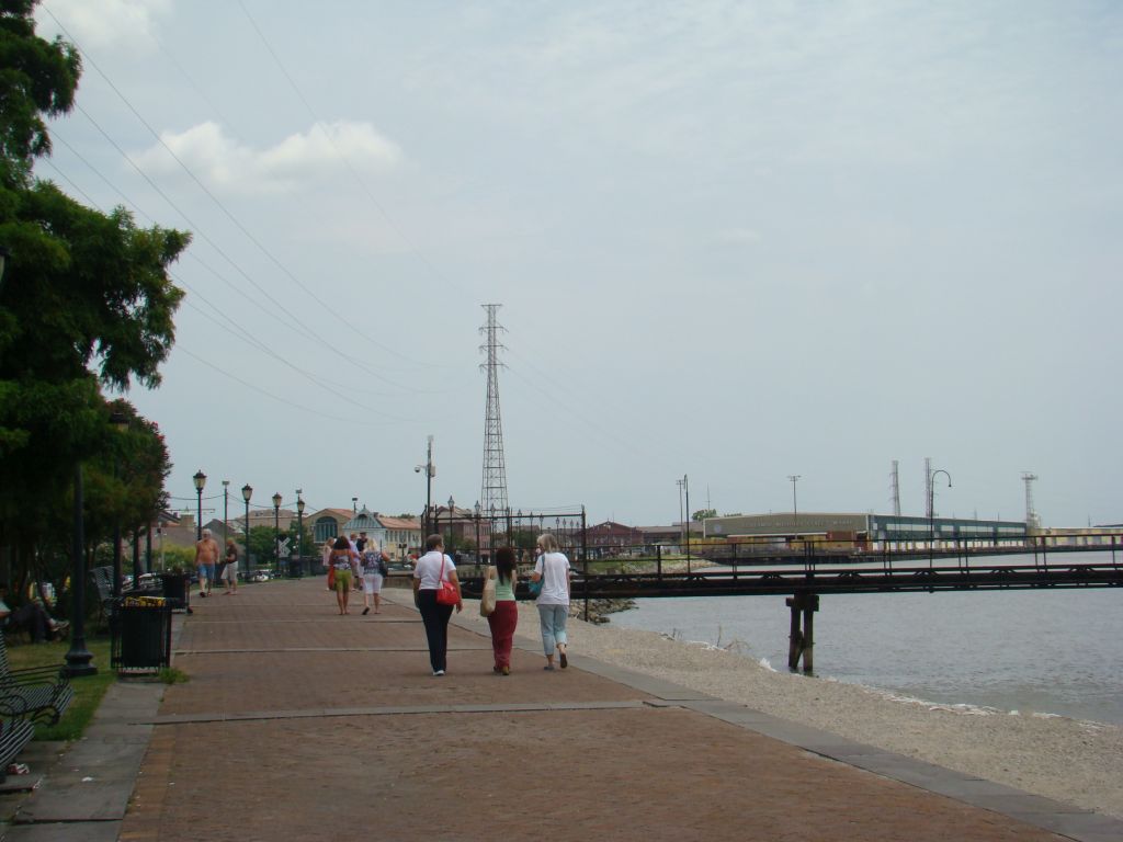 Pier in New Orleans