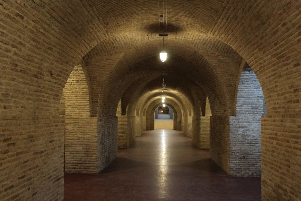 Wine cellars at Château Mukhrani