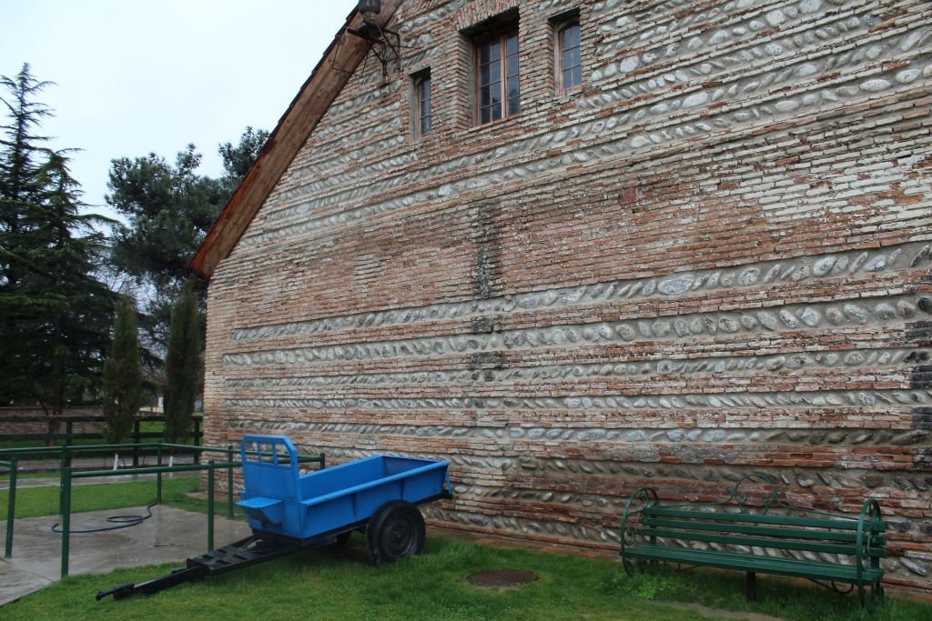 Horse stables at Château Mukhrani