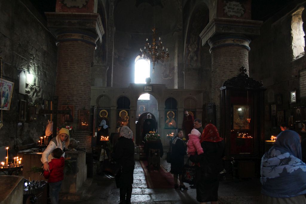 Inside Anchikhati Basilica