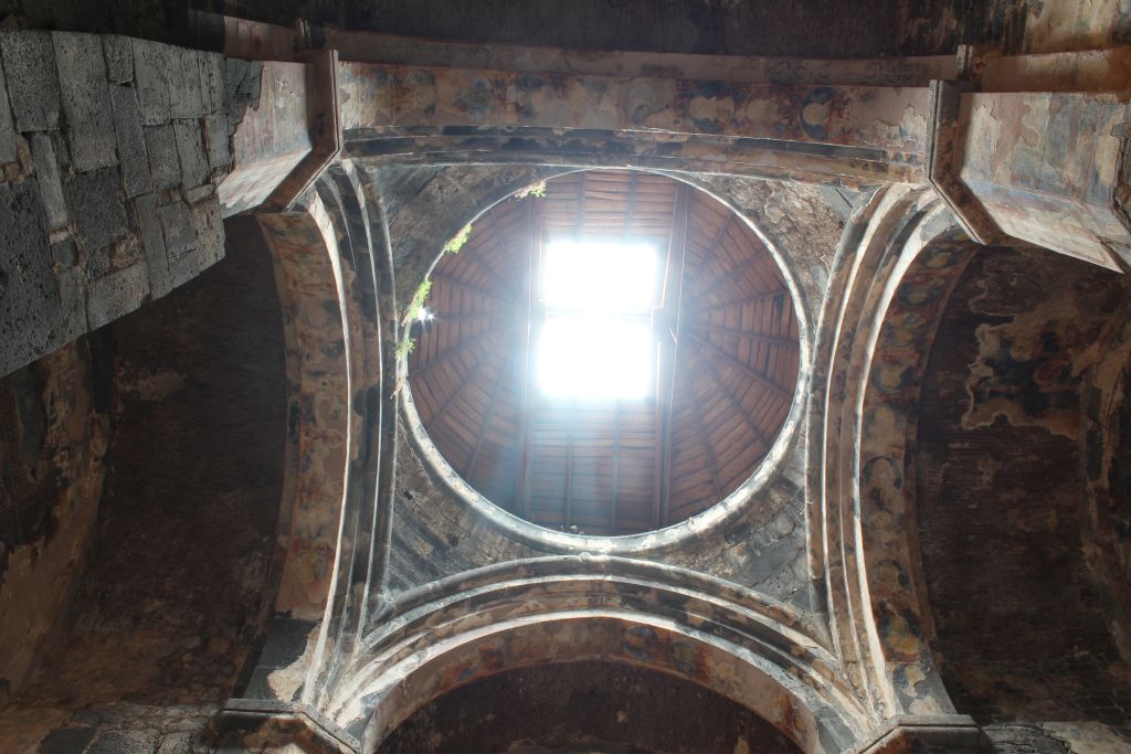Dome inside Akhtala church