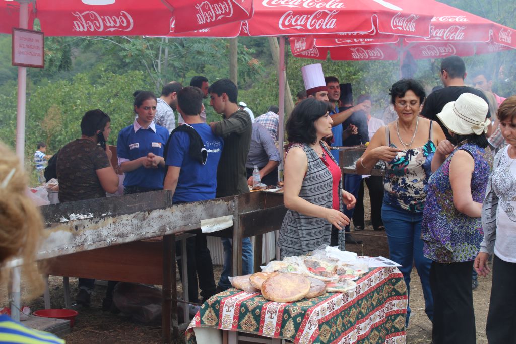 Akhtala Barbecue festial