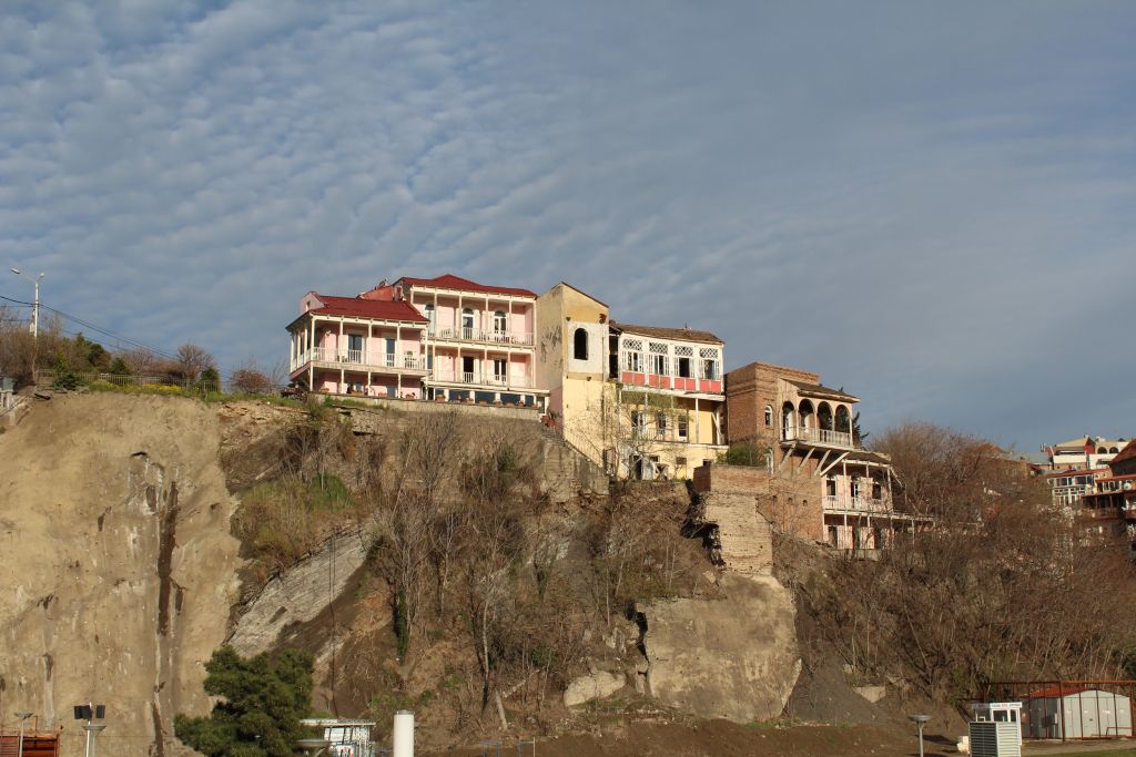 Dwelling house at top of the rock