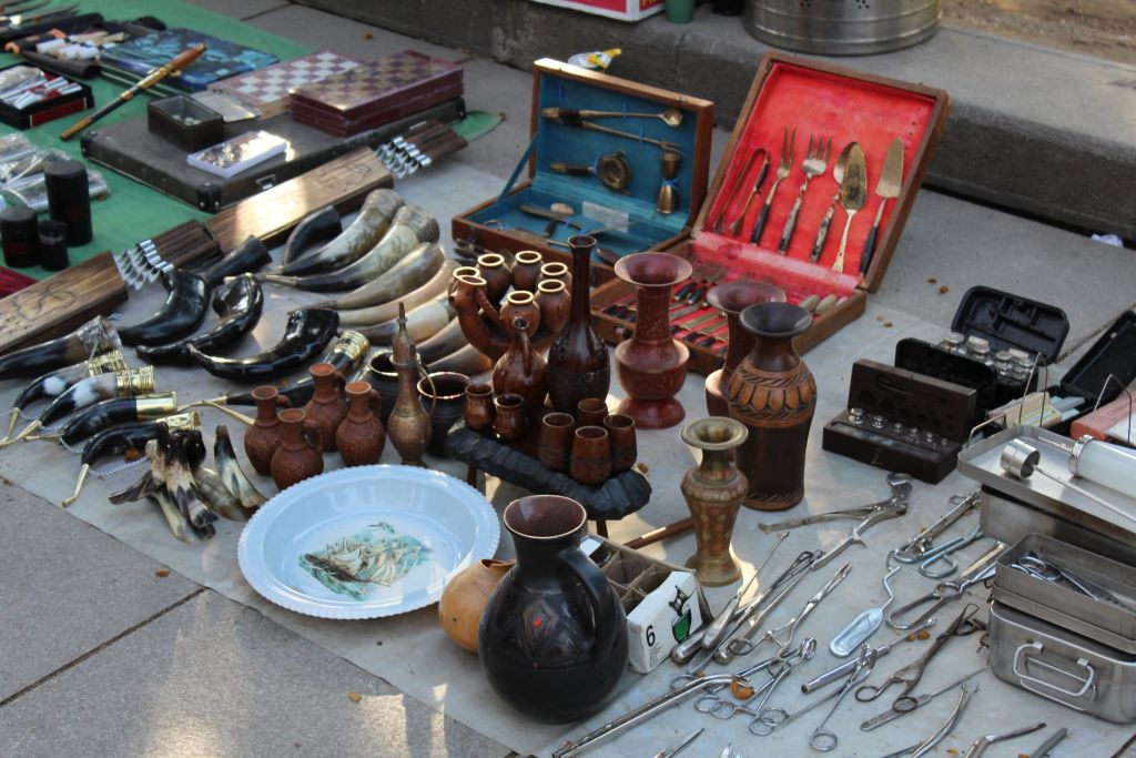 At Flea market