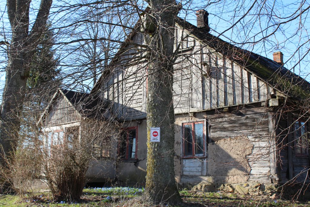 Front view of house