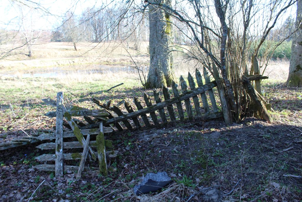 Broken fence