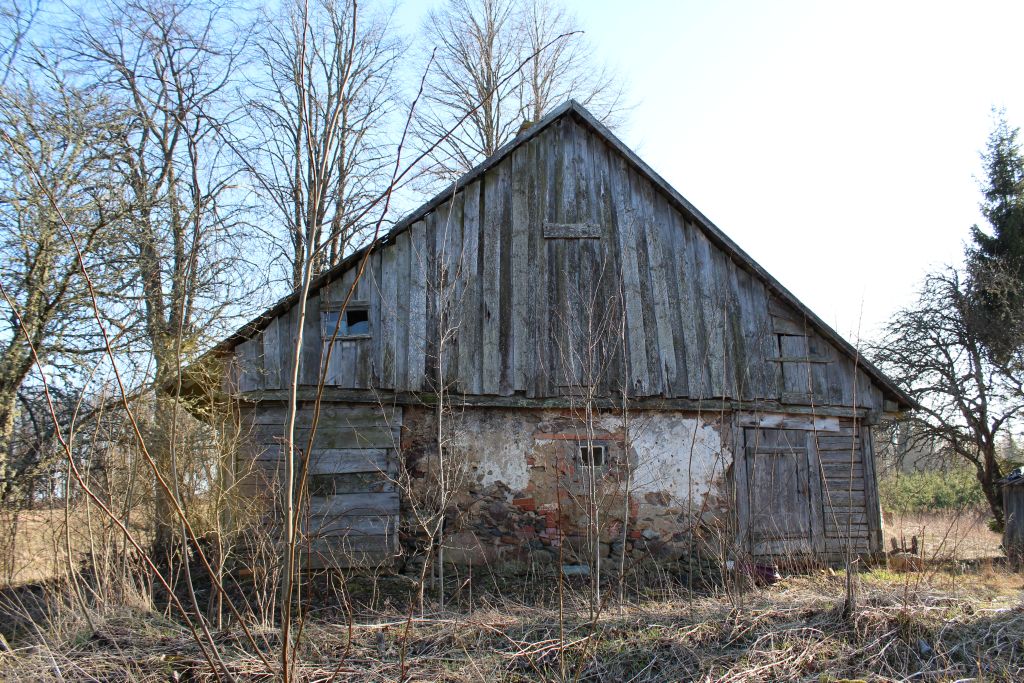 Back view of house