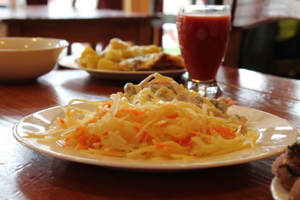 Salads at Elvi Bistro