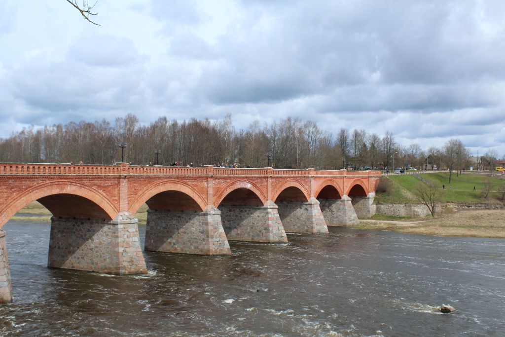 The Brick Bridge in Kuldīga