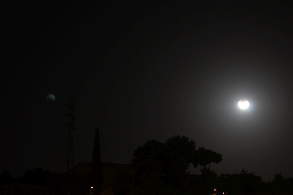 Lunar Eclipse in Tbilisi