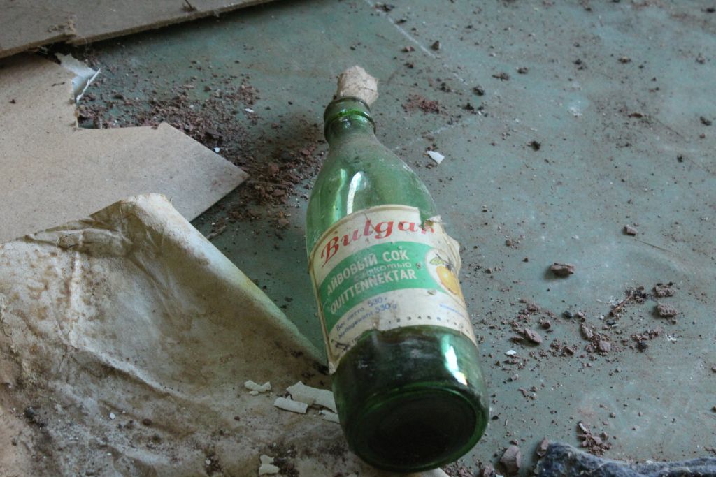 A bottle of aiva juice