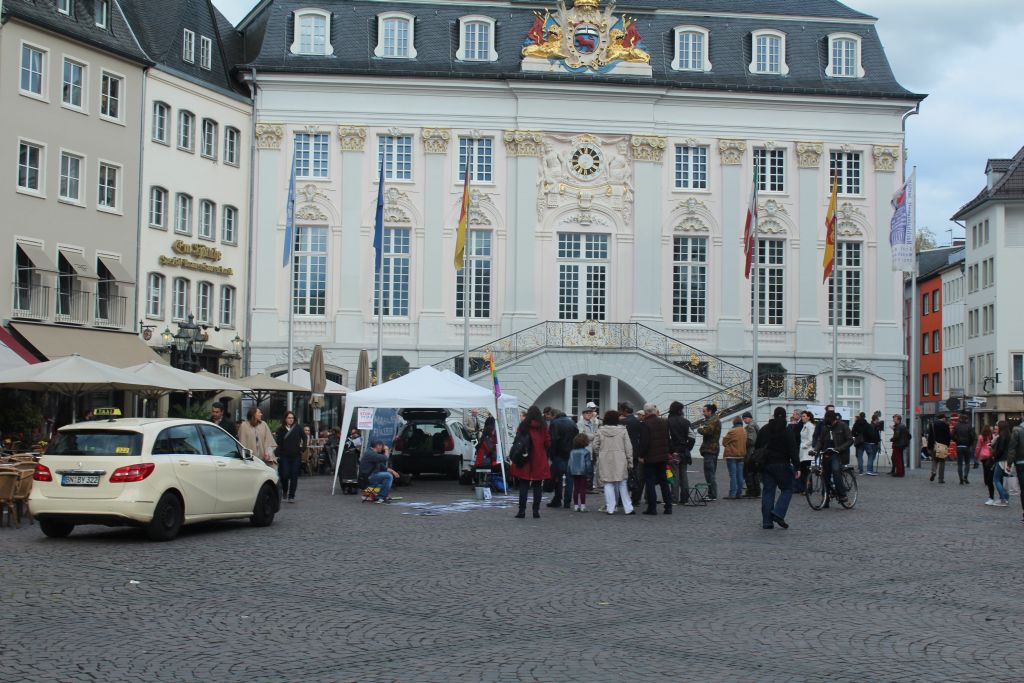 Meeting held next to Old Town hall