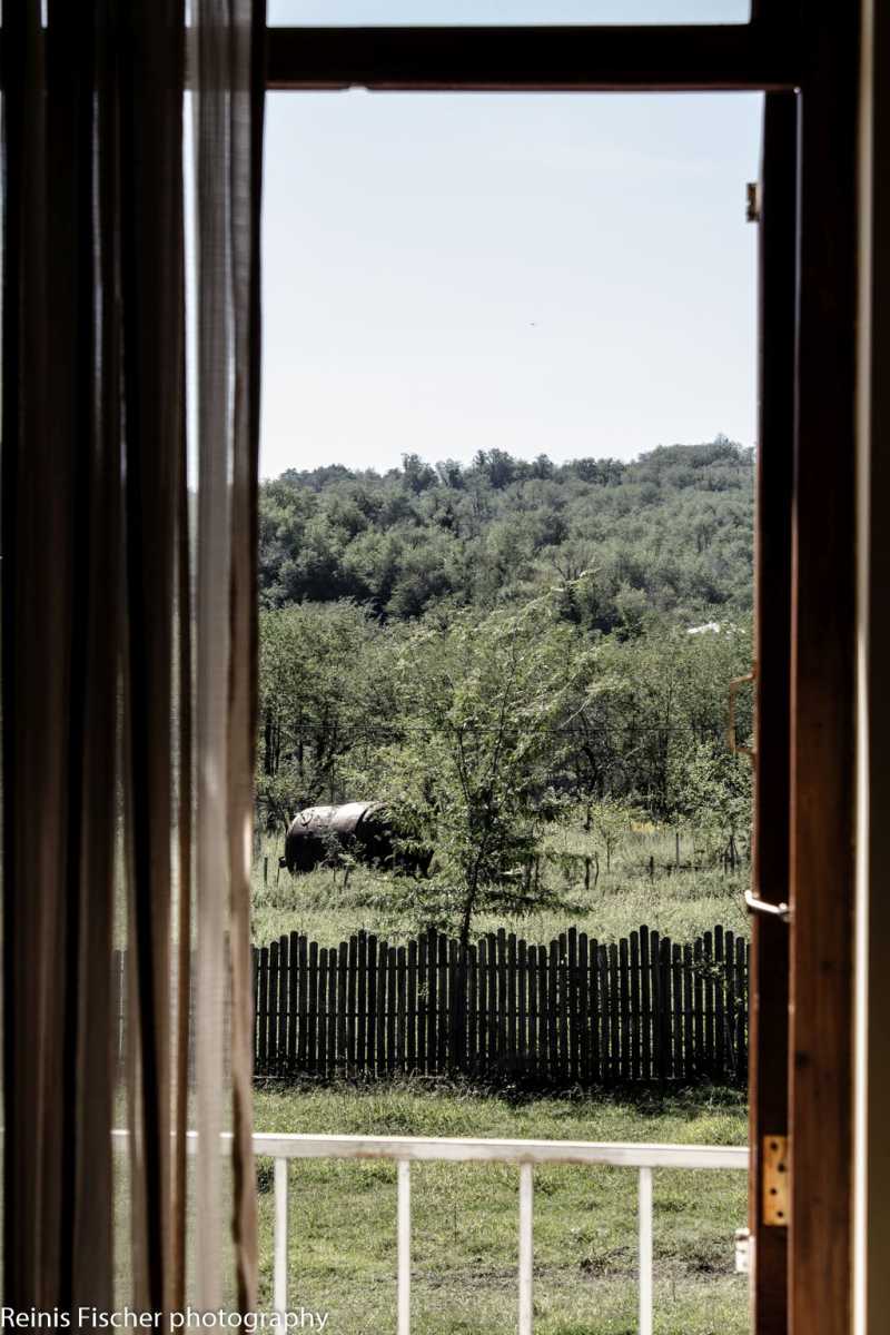 View from Dzveli Gelati restaurant