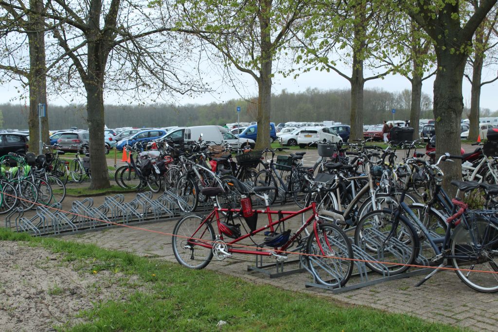 Parking lot at Keukenhof